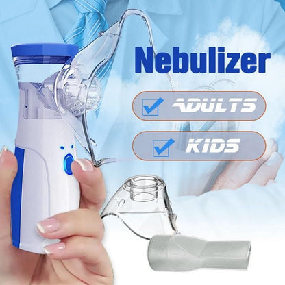 Portable Ultrasonic Rechargeable Mesh Nebulizer Machine | Lightweight & Powerful Respiratory Relief
