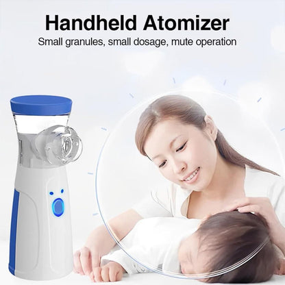 Portable Ultrasonic Rechargeable Mesh Nebulizer Machine | Lightweight & Powerful Respiratory Relief