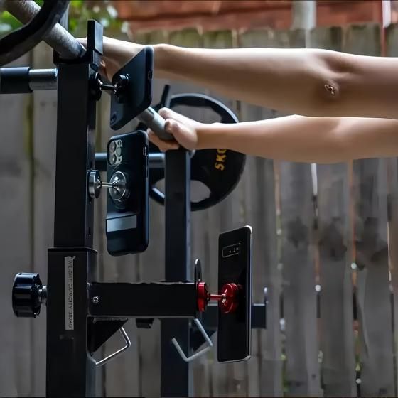 Dual Magnetic Smartphone Mount & Holder for Gym m1by1q-q0