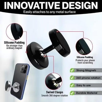 Dual Magnetic Smartphone Mount & Holder for Gym m1by1q-q0