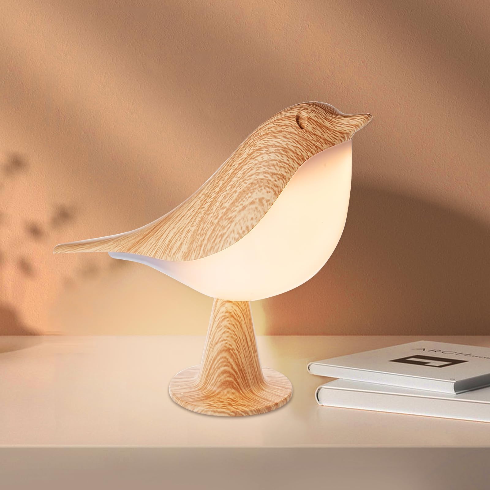 Elegant Table Bird Lamp LED | Decorative Night Lamp for Home, Bedroom & Gifting m1by1q-q0