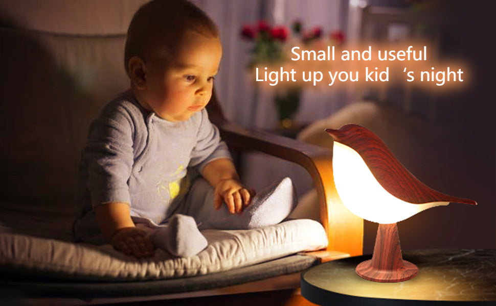 Elegant Table Bird Lamp LED | Decorative Night Lamp for Home, Bedroom & Gifting m1by1q-q0