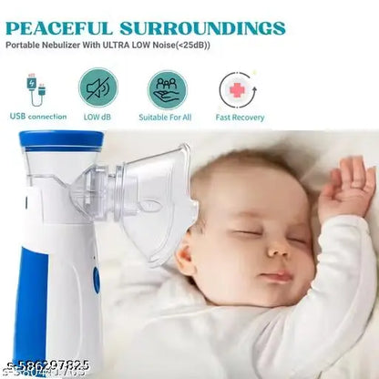 Portable Ultrasonic Rechargeable Mesh Nebulizer Machine | Lightweight & Powerful Respiratory Relief