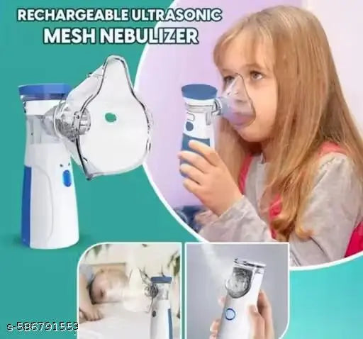 Portable Ultrasonic Rechargeable Mesh Nebulizer Machine | Lightweight & Powerful Respiratory Relief